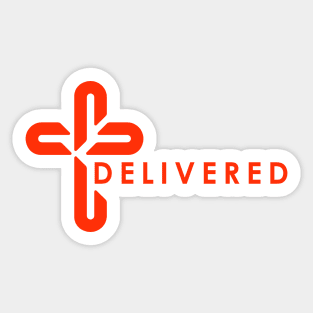 Delivered Sticker